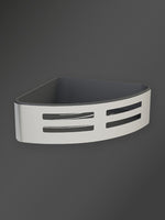 Load image into Gallery viewer, Corner Shower Tidy With Removeable Tray Chrome
