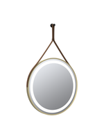 Load image into Gallery viewer, Mocha Hanging Strap for Delilah Round LED Mirror
