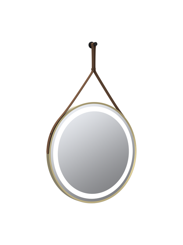 Mocha Hanging Strap for Delilah Round LED Mirror