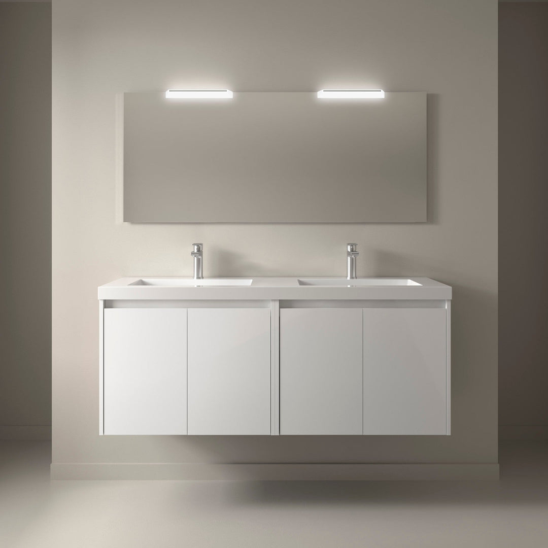 Salgar sg103d491fd3828412e7d5 SALGAR IMAGES AND SHEETS/01 Product Images/Bathroom Furniture/105095 Noja Wall Hung Vanity Unit with 4 Doors & Basin - White Gloss/01.jpg