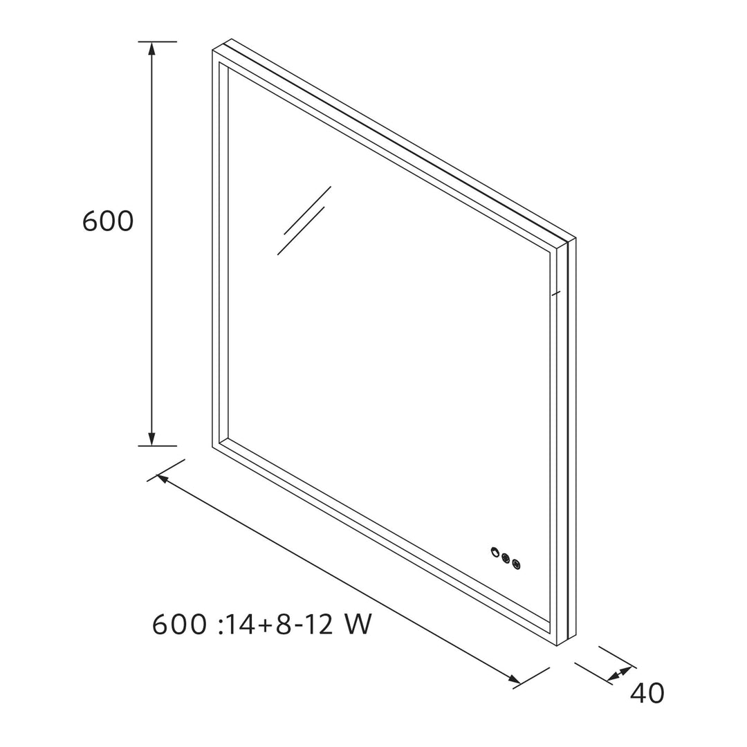 Salgar sg11b7faea73415c3ed8c3 SALGAR IMAGES AND SHEETS/01 Product Images/Mirrors/113756 Kori Line LED Bathroom Mirror/02.jpg