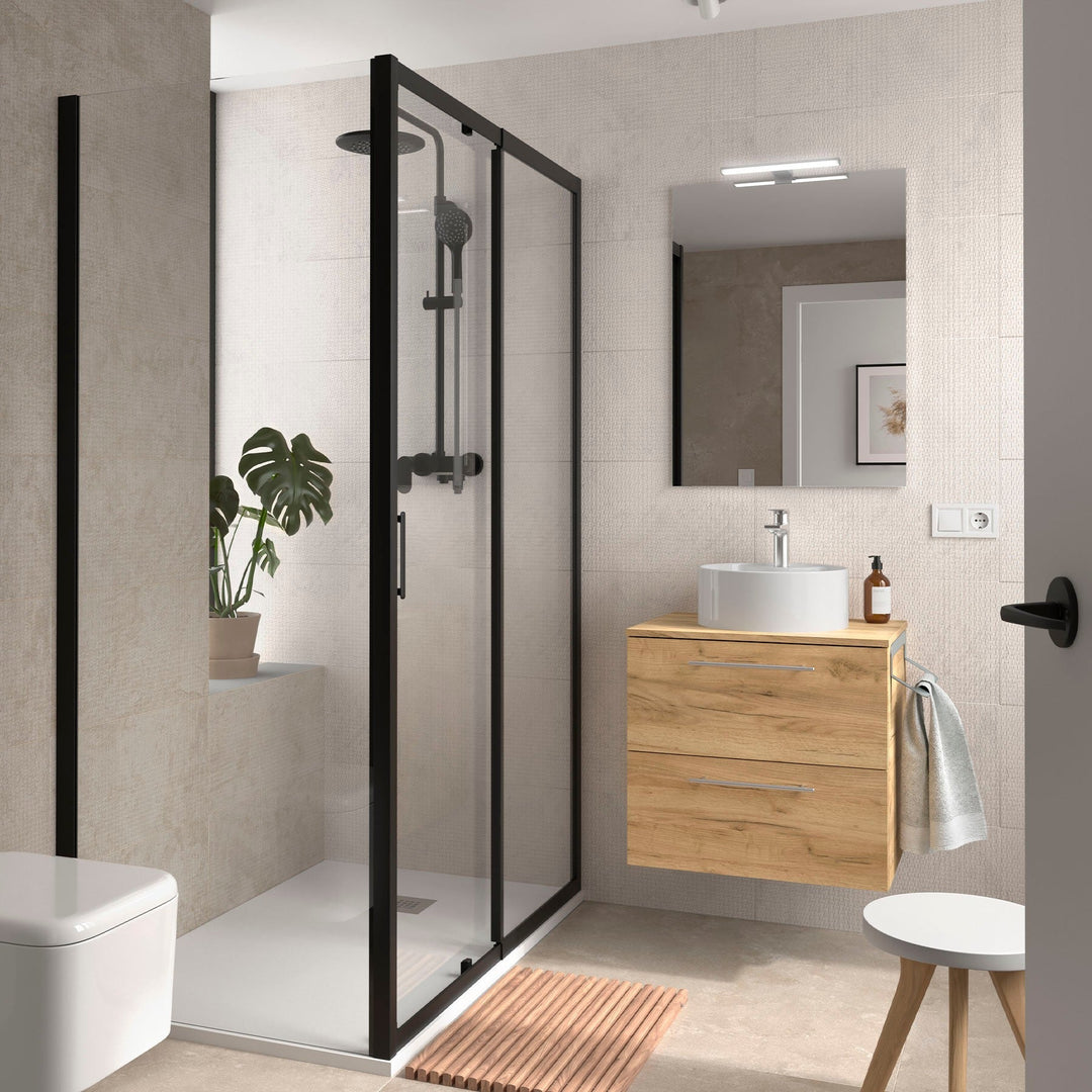 Salgar sg1b4e80191df6961e8c91 SALGAR IMAGES AND SHEETS/01 Product Images/Bathroom Furniture/118068 Silane Wall Hung Vanity Unit with 2 Drawers & Worktop - Africa Oak/01.jpg