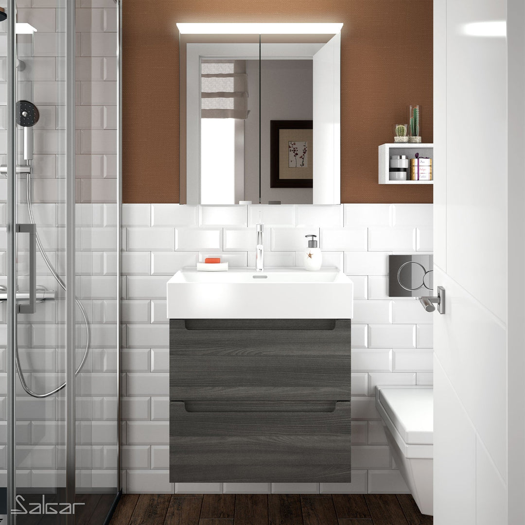 Salgar sg1c1fd9a47ec1f26b134f SALGAR IMAGES AND SHEETS/01 Product Images/Basins/23400 Veneto Gloss White Countertop Basin - Gloss White/04.jpg