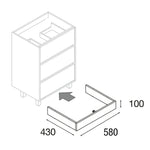 Load image into Gallery viewer, Salgar sg1e946735d4137f01dd36 SALGAR IMAGES AND SHEETS/01 Product Images/Bathroom Furniture/82059 Noja Plinth - White Gloss/02.jpg
