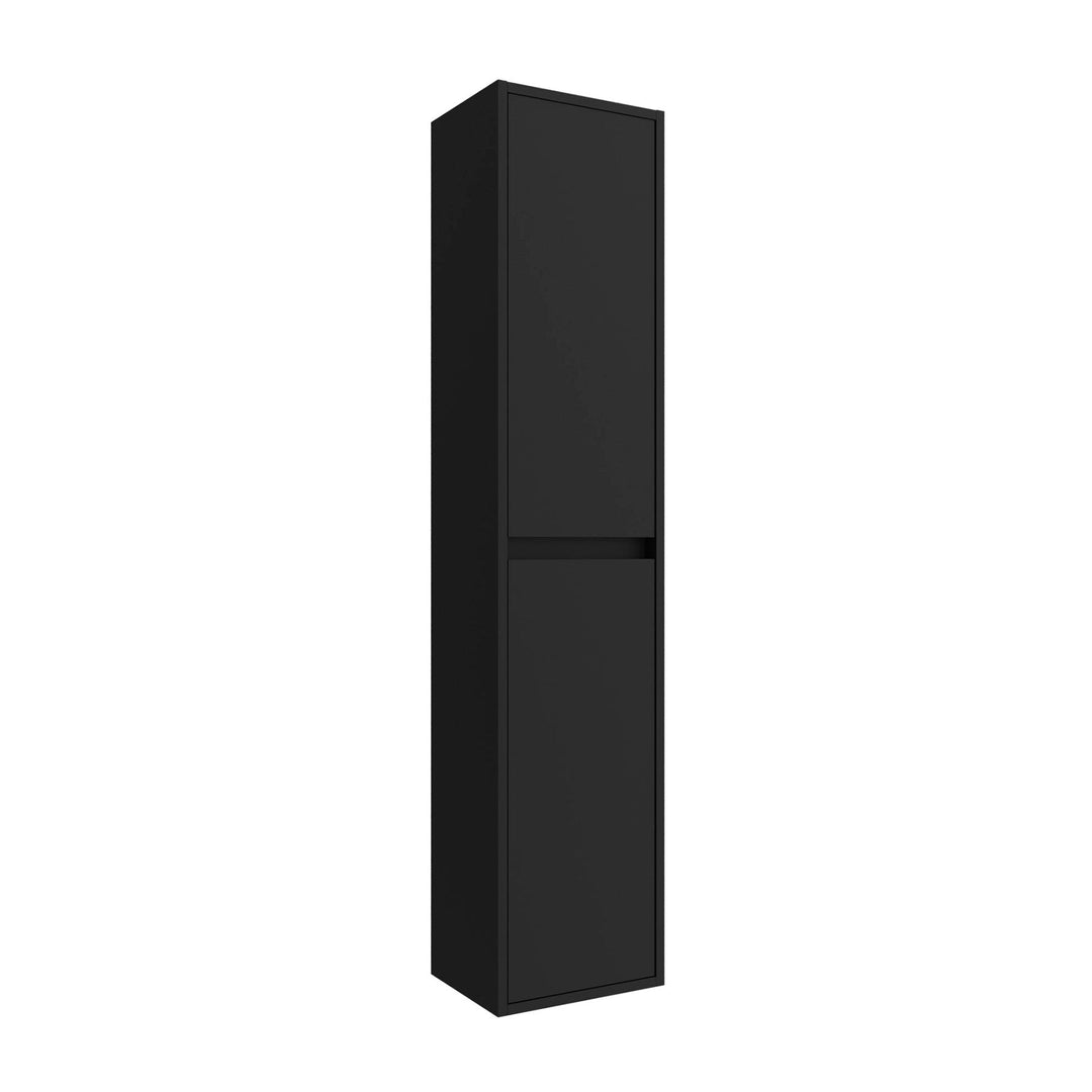 Salgar sg268f14f7133577d0f718 SALGAR IMAGES AND SHEETS/01 Product Images/Bathroom Furniture/104362 Noja Tall Unit - Black Satin/01.jpg