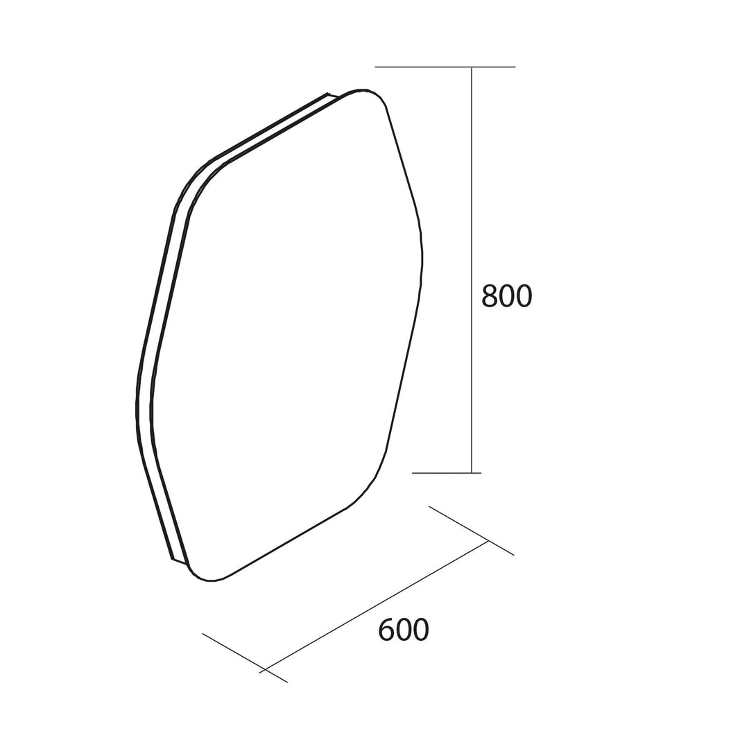 Salgar sg27bfbcc0fcdd6151d0bc SALGAR IMAGES AND SHEETS/01 Product Images/Mirrors/26775 Organic LED Bathroom Mirror/03.jpg