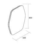Load image into Gallery viewer, Salgar sg27bfbcc0fcdd6151d0bc SALGAR IMAGES AND SHEETS/01 Product Images/Mirrors/26775 Organic LED Bathroom Mirror/03.jpg
