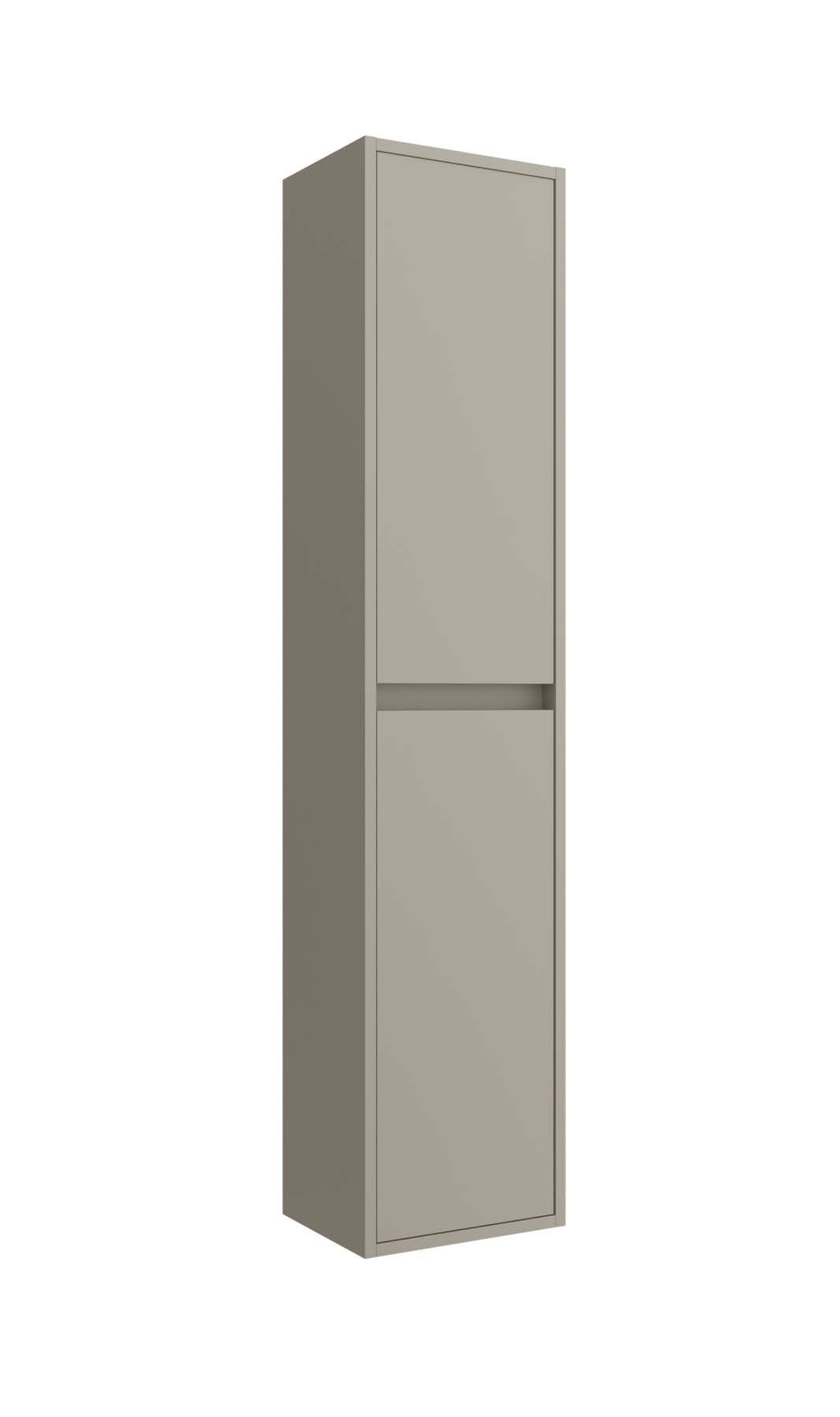 Salgar sg343a1c43ad26c6b390ee SALGAR IMAGES AND SHEETS/01 Product Images/Bathroom Furniture/118429 Noja Tall Unit - Grey Satin/01.jpg