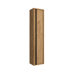 Load image into Gallery viewer, Salgar sg3909ce14690ee7c962ed SALGAR IMAGES AND SHEETS/01 Product Images/Bathroom Furniture/104249 Attila Reversible Tall Unit with 1 Door - Africa Oak/01.jpg
