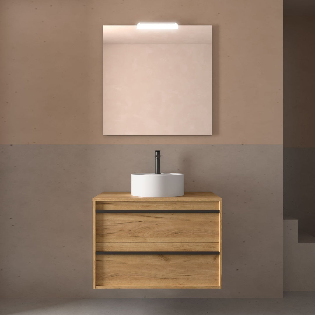 Salgar sg3b89d0ca01f7afaaf973 SALGAR IMAGES AND SHEETS/01 Product Images/Bathroom Furniture/104960 Attila Wall Hung Vanity Unit with Worktop - Africa Oak/01.jpg