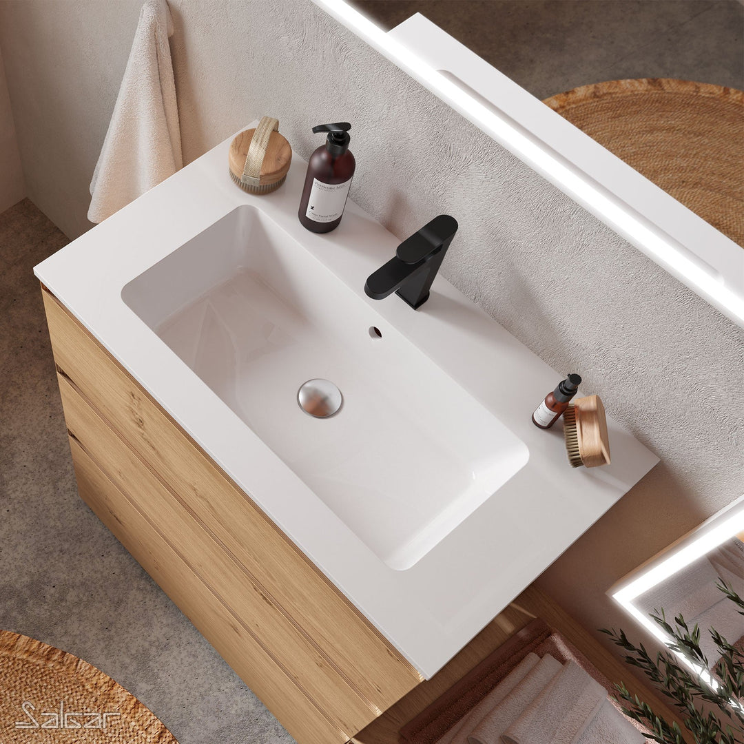 Salgar sg41c606b0381f14a011e6 SALGAR IMAGES AND SHEETS/01 Product Images/Basins/91235 Vilna Matt White Countertop Basin - Matt White/03.jpg