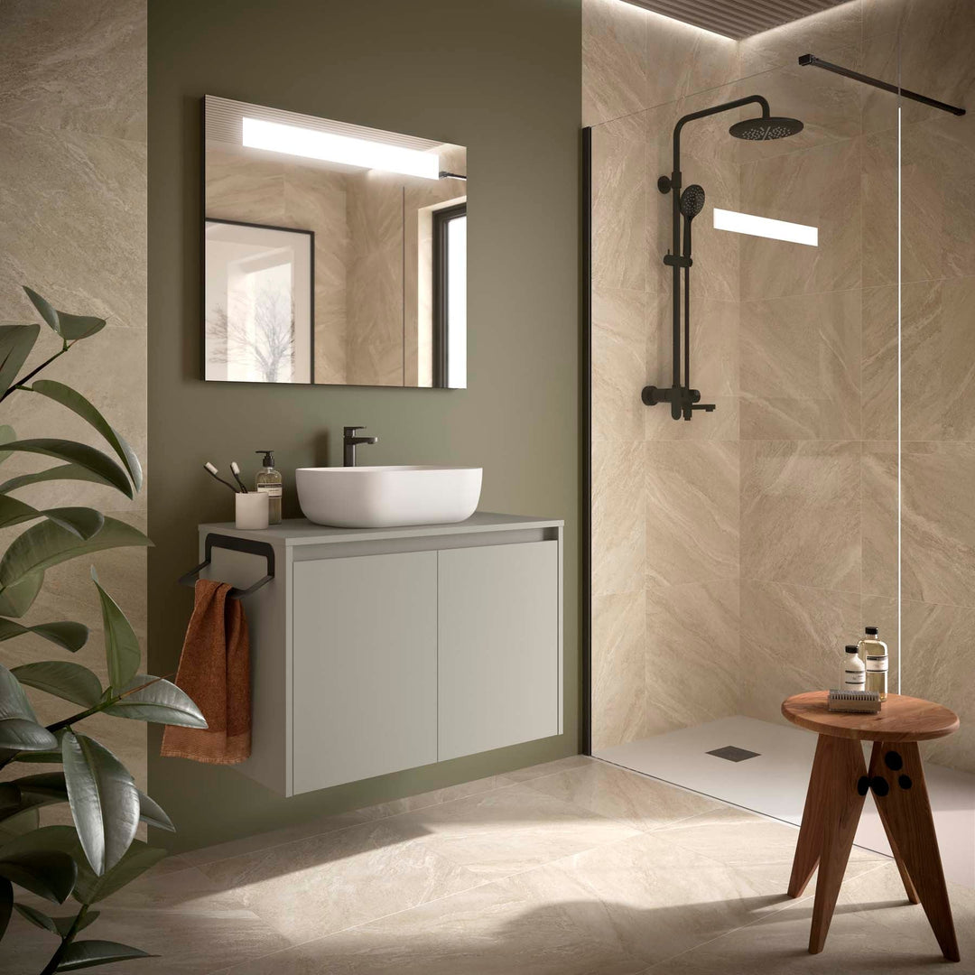 Salgar sg4233375b207f68c999e5 SALGAR IMAGES AND SHEETS/01 Product Images/Bathroom Furniture/118478 Noja Wall Hung Vanity Unit with 2 Doors & Worktop - Grey Satin/01.jpg