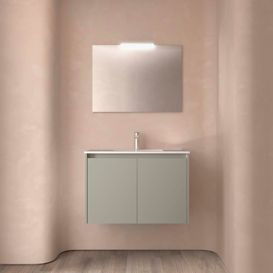 Salgar sg4758905dc6fb4a3def56 SALGAR IMAGES AND SHEETS/01 Product Images/Bathroom Furniture/118462 Noja Wall Hung Vanity Unit with 2 Doors & Basin - Grey Satin/01.jpg