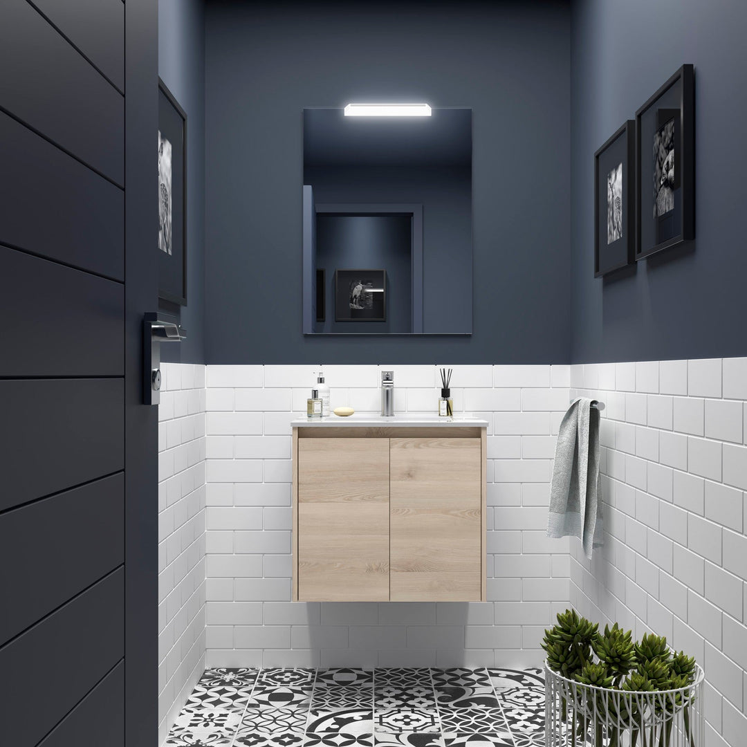 Salgar sg500170e7ac63157aff35 SALGAR IMAGES AND SHEETS/01 Product Images/Bathroom Furniture/105036 Noja Wall Hung Vanity Unit with 2 Doors & Basin - Natural/01.jpg