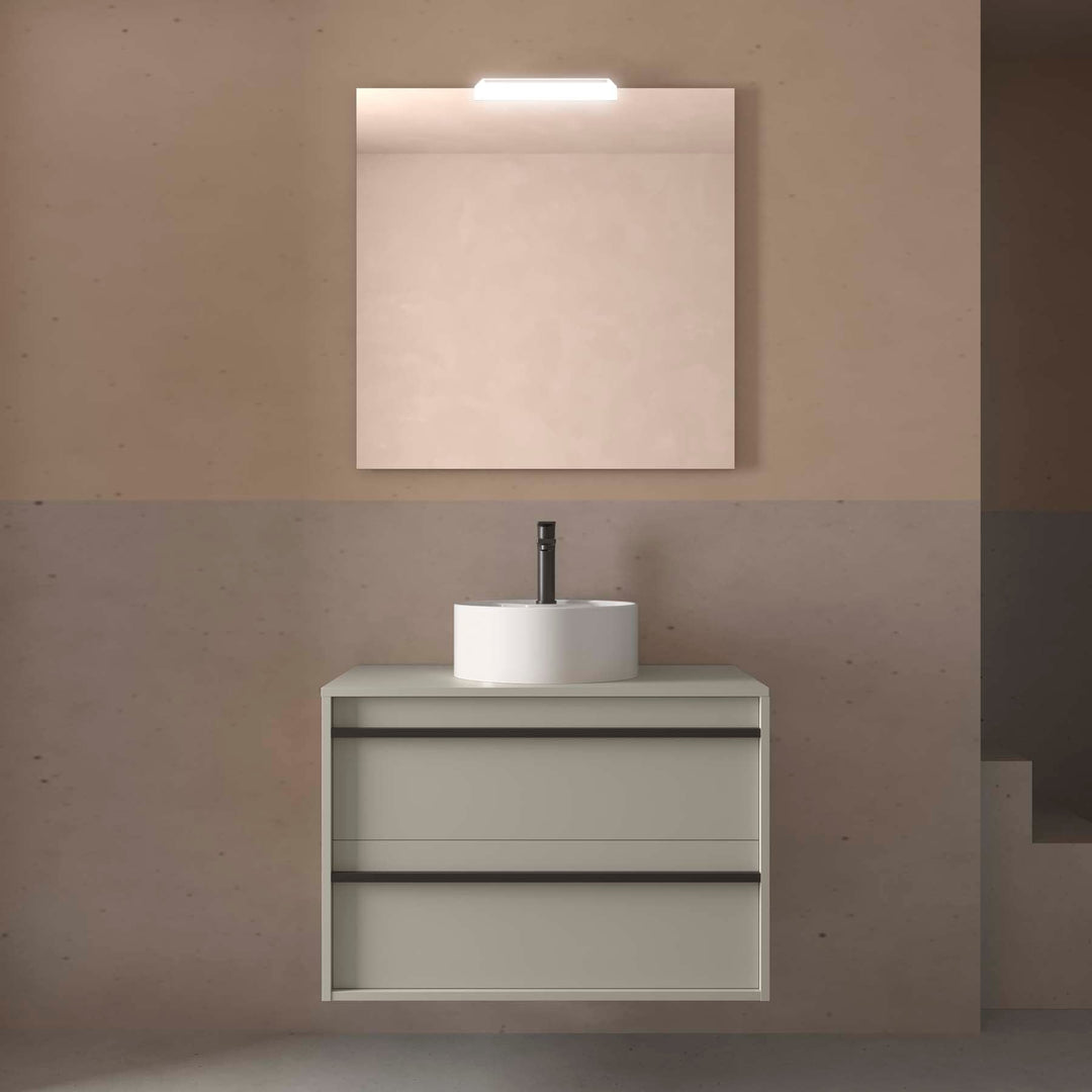 Salgar sg5002be0f3e767bc9e235 SALGAR IMAGES AND SHEETS/01 Product Images/Bathroom Furniture/117997 Attila Wall Hung Vanity Unit with Worktop - Grey Satin/01.jpg
