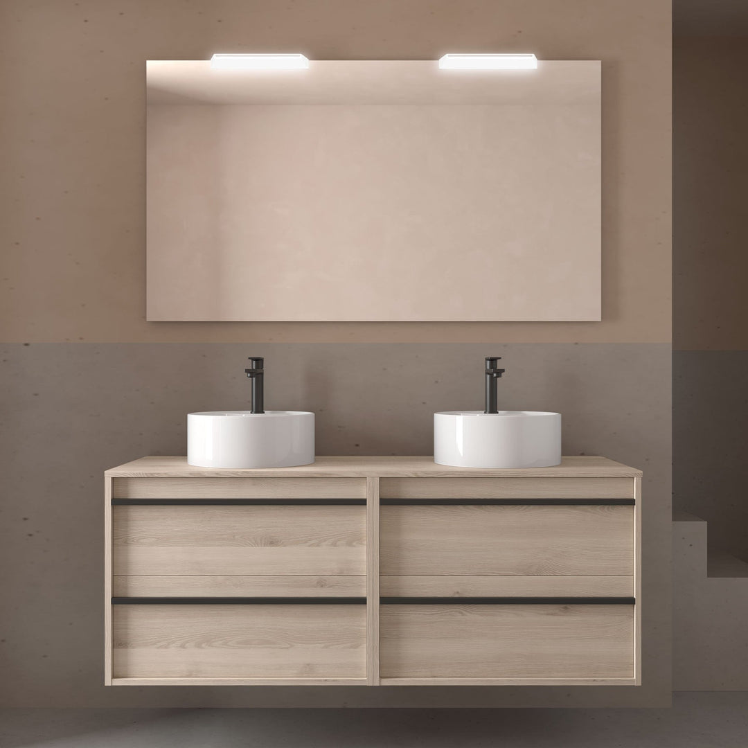 Salgar sg55f8d386e5c0e1bb70bb SALGAR IMAGES AND SHEETS/01 Product Images/Bathroom Furniture/104985 Attila Wall Hung Vanity Unit with Worktop - Natural/01.jpg