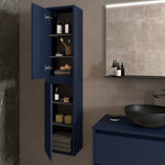 Load image into Gallery viewer, Salgar sg5ac79c6768657ddf4cd2 SALGAR IMAGES AND SHEETS/01 Product Images/Bathroom Furniture/104363 Noja Tall Unit - Blue Satin/03.jpg
