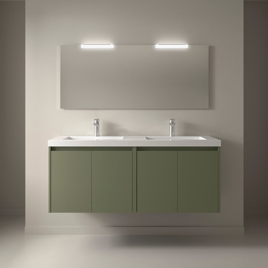 Salgar sg68fa1457fb29c67e9bc8 SALGAR IMAGES AND SHEETS/01 Product Images/Bathroom Furniture/105099 Noja Wall Hung Vanity Unit with 4 Doors & Basin - Green Satin/01.jpg