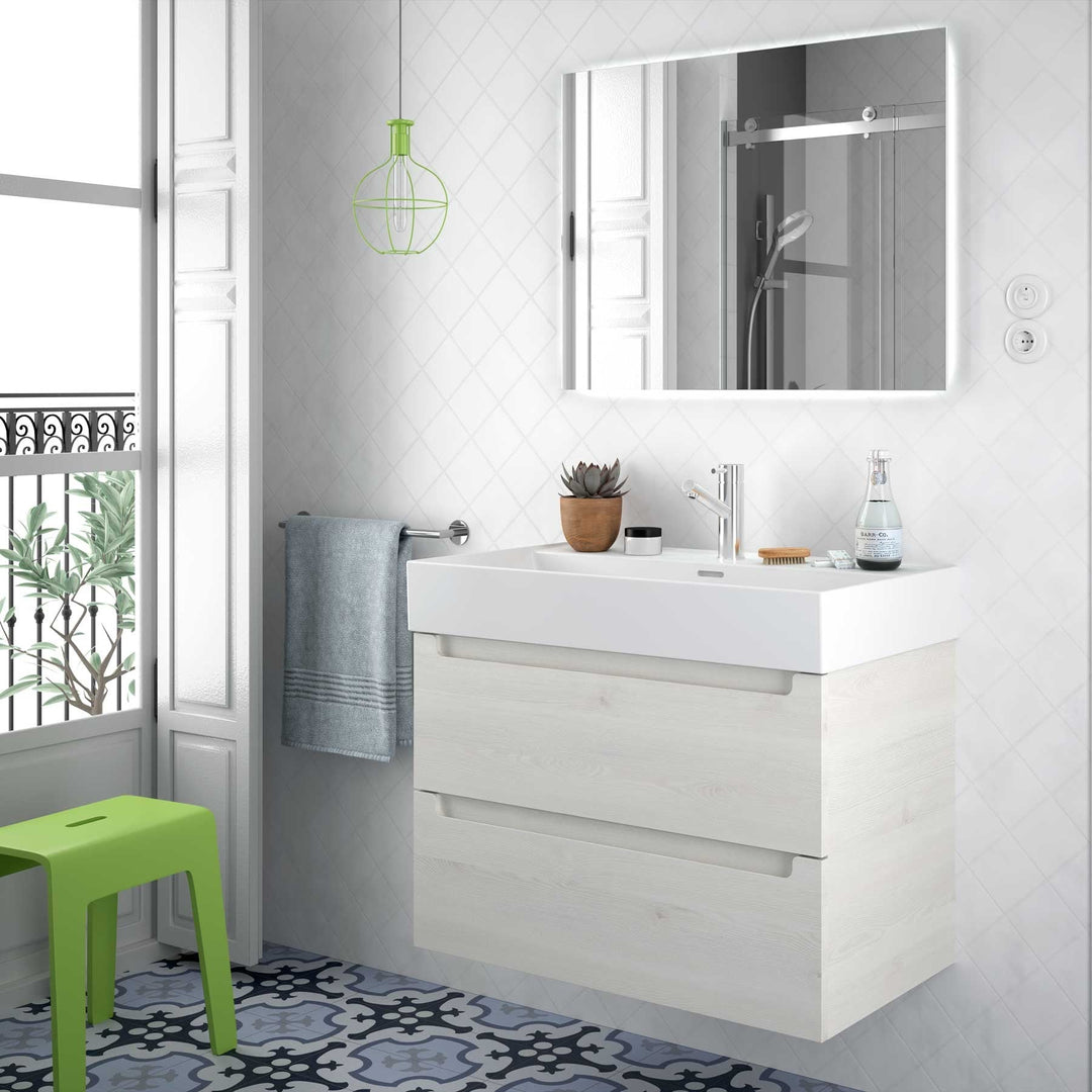 Salgar sg6cf80bbbeebd139ed304 SALGAR IMAGES AND SHEETS/01 Product Images/Basins/23401 Veneto Gloss White Countertop Basin - Gloss White/02.jpg