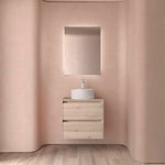 Load image into Gallery viewer, Salgar sg700d9818f2cd4b9cdd48 SALGAR IMAGES AND SHEETS/01 Product Images/Bathroom Furniture/105459 Noja Wall Hung Vanity Unit with 2 Drawers &amp; Worktop - Natural/01.jpg
