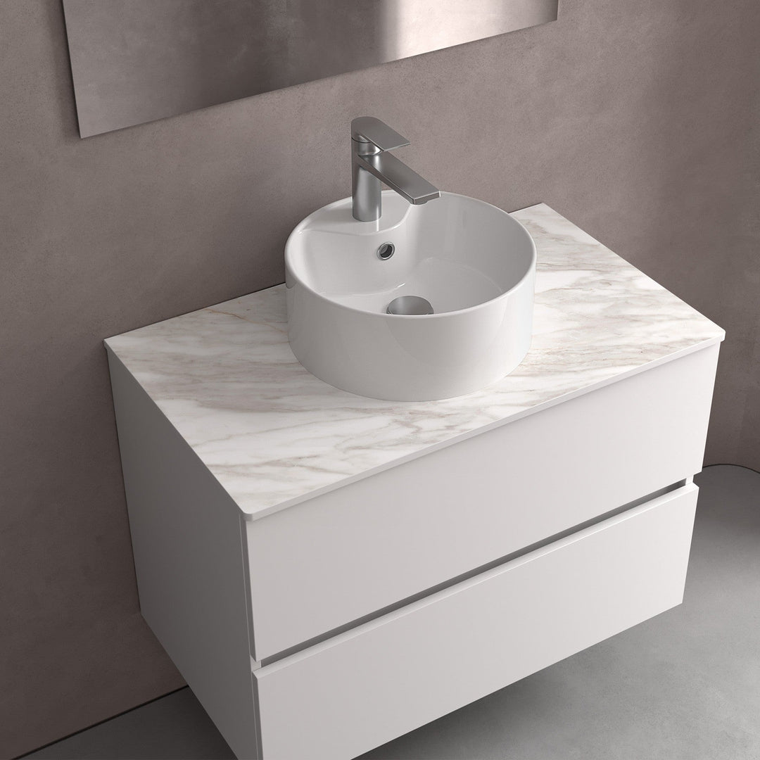 Salgar sg72ab7e874926fe8f58a1 SALGAR IMAGES AND SHEETS/01 Product Images/Basins/90771 Lisboa Countertop Basin - Gloss White/01.jpg