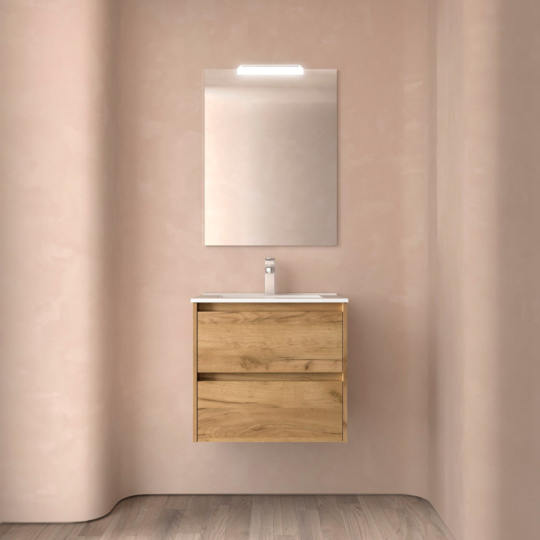 Salgar sg7c9dc891435e10f5d6b2 SALGAR IMAGES AND SHEETS/01 Product Images/Bathroom Furniture/113184 Noja Wall Hung Vanity Unit with 2 Drawers, Basin & Mirror - Africa Oak/01.jpg