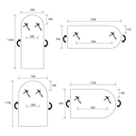 Load image into Gallery viewer, Salgar sg802b401aaeb2d6799115 SALGAR IMAGES AND SHEETS/01 Product Images/Mirrors/113754 Emile LED Bathroom Mirror/02.png
