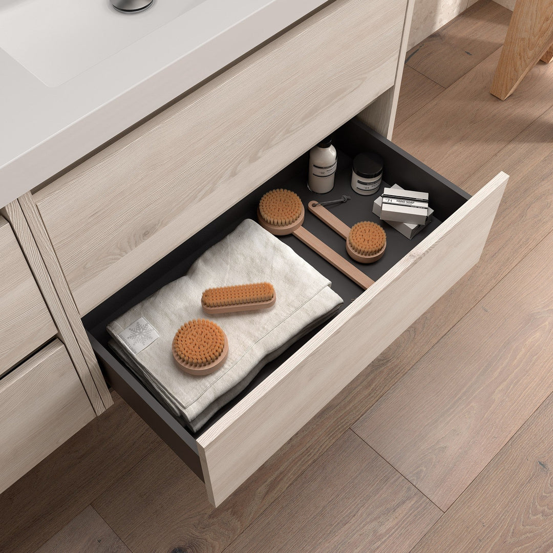Salgar sg84f87f7a8bc18b2a9a70 SALGAR IMAGES AND SHEETS/01 Product Images/Bathroom Furniture/106184 Noja Wall Hung Vanity Unit with 4 Drawers & Basin - Natural/02.jpg