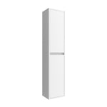 Load image into Gallery viewer, Salgar sg87634996944ca8986b7a SALGAR IMAGES AND SHEETS/01 Product Images/Bathroom Furniture/104361 Noja Tall Unit - White Satin/01.jpg
