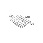Load image into Gallery viewer, Salgar sg88b1269dbf0ff75ea4e1 SALGAR IMAGES AND SHEETS/01 Product Images/Basins/114557 Constanza Gloss White Countertop Basin Without Tap Hole - Gloss White/02.jpg
