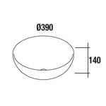 Load image into Gallery viewer, Salgar sg8f1d46219fb922c0a9e5 SALGAR IMAGES AND SHEETS/01 Product Images/Basins/26536 Bol Lay On Countertop Basin - Matt White/06.jpg
