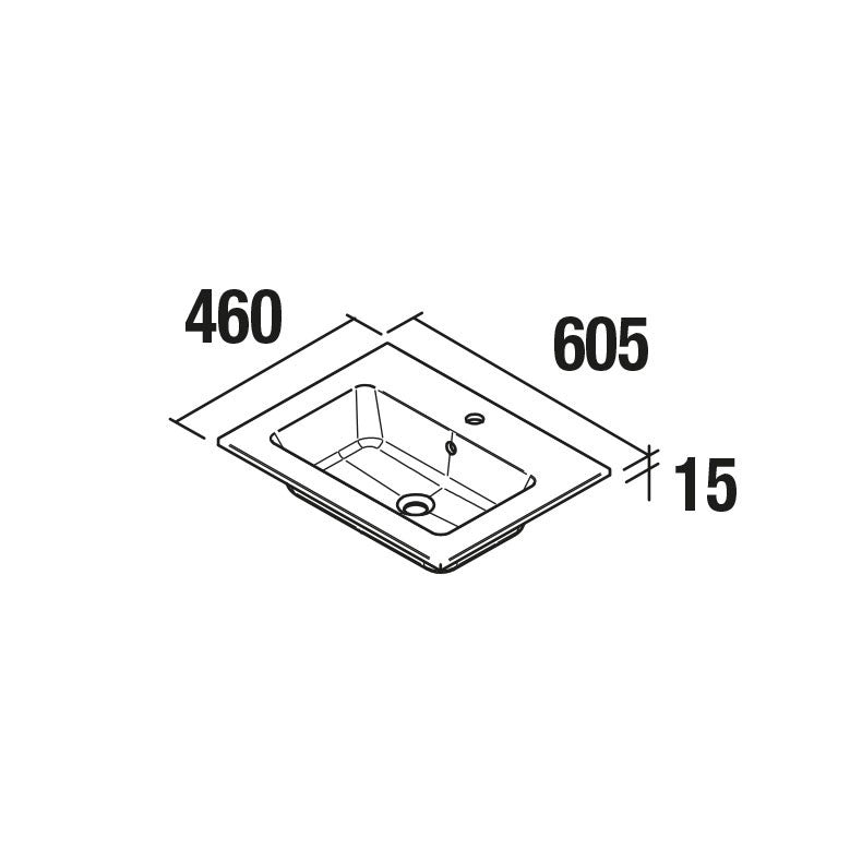 Salgar sg9668af6ce08fe6a012e0 SALGAR IMAGES AND SHEETS/01 Product Images/Basins/91234 Vilna Matt White Countertop Basin - Matt White/02.jpg