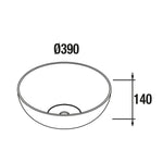 Load image into Gallery viewer, Salgar sg99c1e10dc36e81a41f49 SALGAR IMAGES AND SHEETS/01 Product Images/Basins/24555 Altiro Countertop Basin - Matt White/05.jpg
