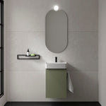 Load image into Gallery viewer, Salgar sg9e22f0dfd72537fb185e SALGAR IMAGES AND SHEETS/01 Product Images/Bathroom Furniture/114652 Aida Wall Hung Vanity Unit with 1 Door - Green Forest/01.jpg
