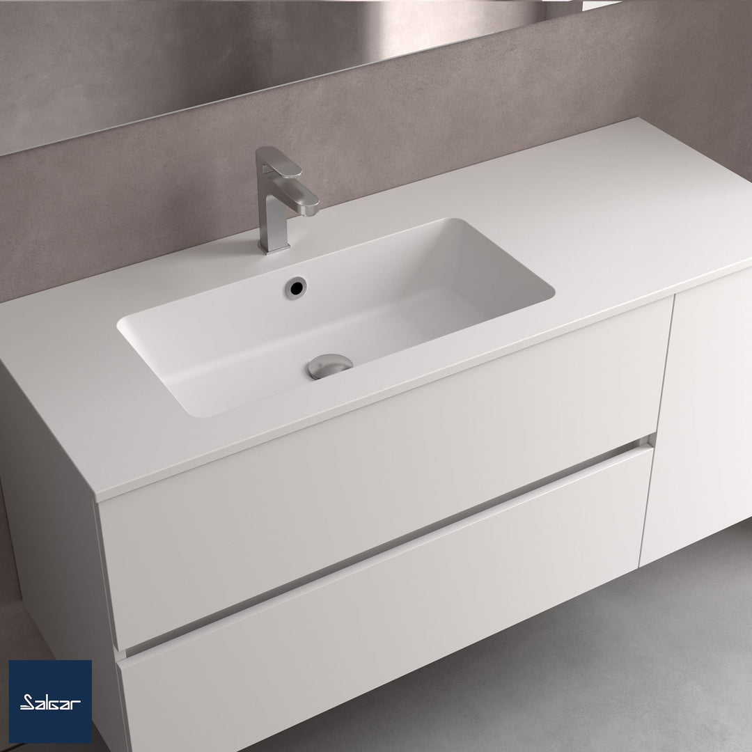 Salgar sga83b334bf5e873537173 SALGAR IMAGES AND SHEETS/01 Product Images/Basins/97042 Vilna Matt White Countertop Basin - Matt White/01.jpg