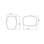 Load image into Gallery viewer, Salgar sgaba2c72bc1a8395f422d SALGAR IMAGES AND SHEETS/01 Product Images/Mirrors/26775 Organic LED Bathroom Mirror/04.jpg

