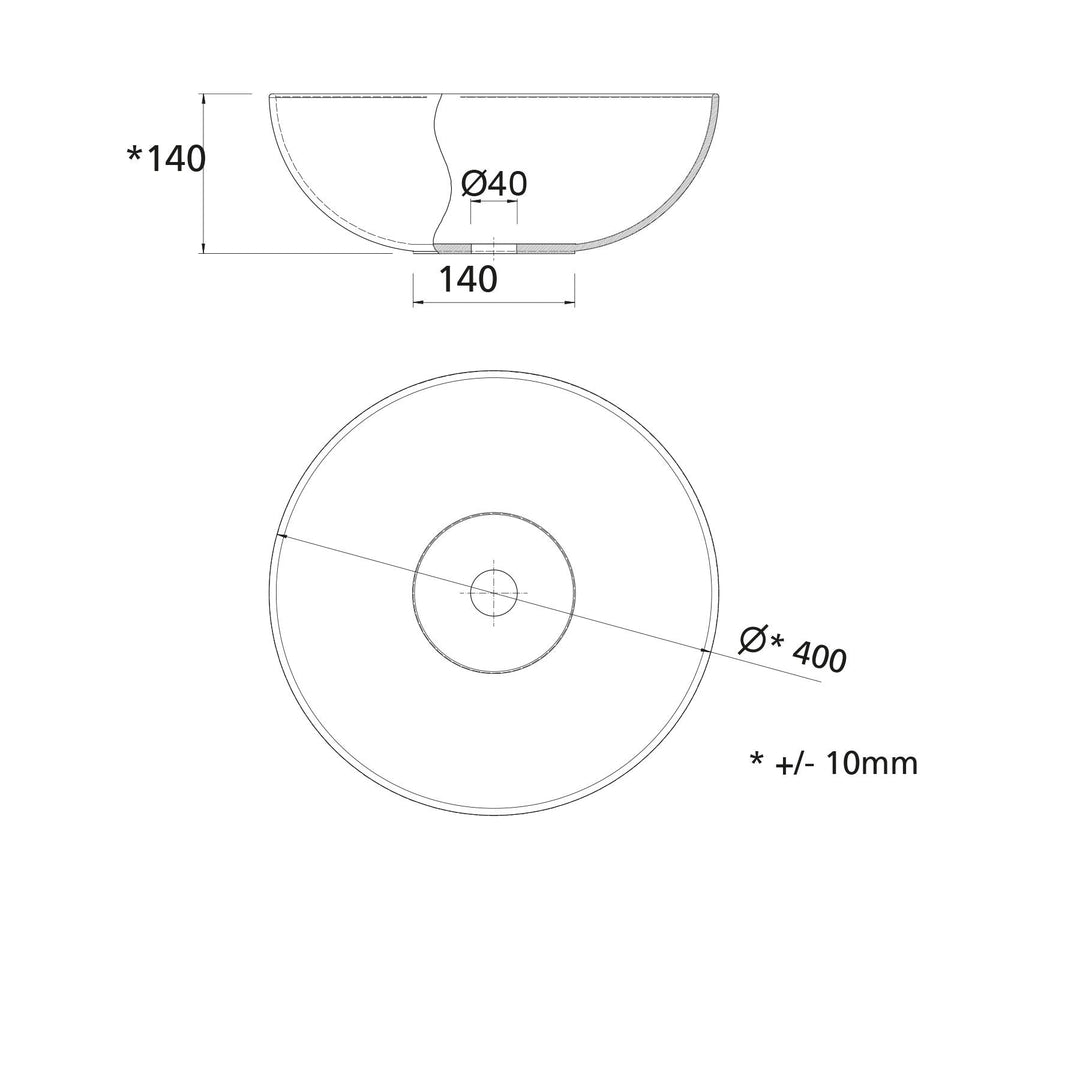 Salgar sgc5e980001f11b7da2975 SALGAR IMAGES AND SHEETS/01 Product Images/Basins/24555 Altiro Countertop Basin - Matt White/02.jpg
