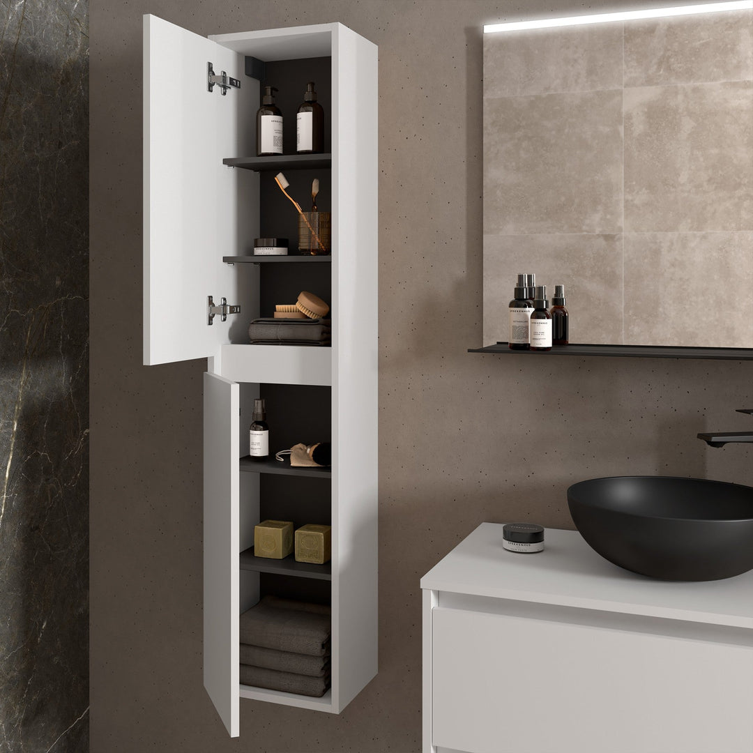 Salgar sgc8e3f9ba343510af0d70 SALGAR IMAGES AND SHEETS/01 Product Images/Bathroom Furniture/104361 Noja Tall Unit - White Satin/03.jpg