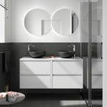Load image into Gallery viewer, Salgar sgc992eb960cf69d9a5448 SALGAR IMAGES AND SHEETS/01 Product Images/Bathroom Furniture/105525 Noja Wall Hung Vanity Unit with 4 Drawers &amp; Worktop - White Gloss/01.jpg
