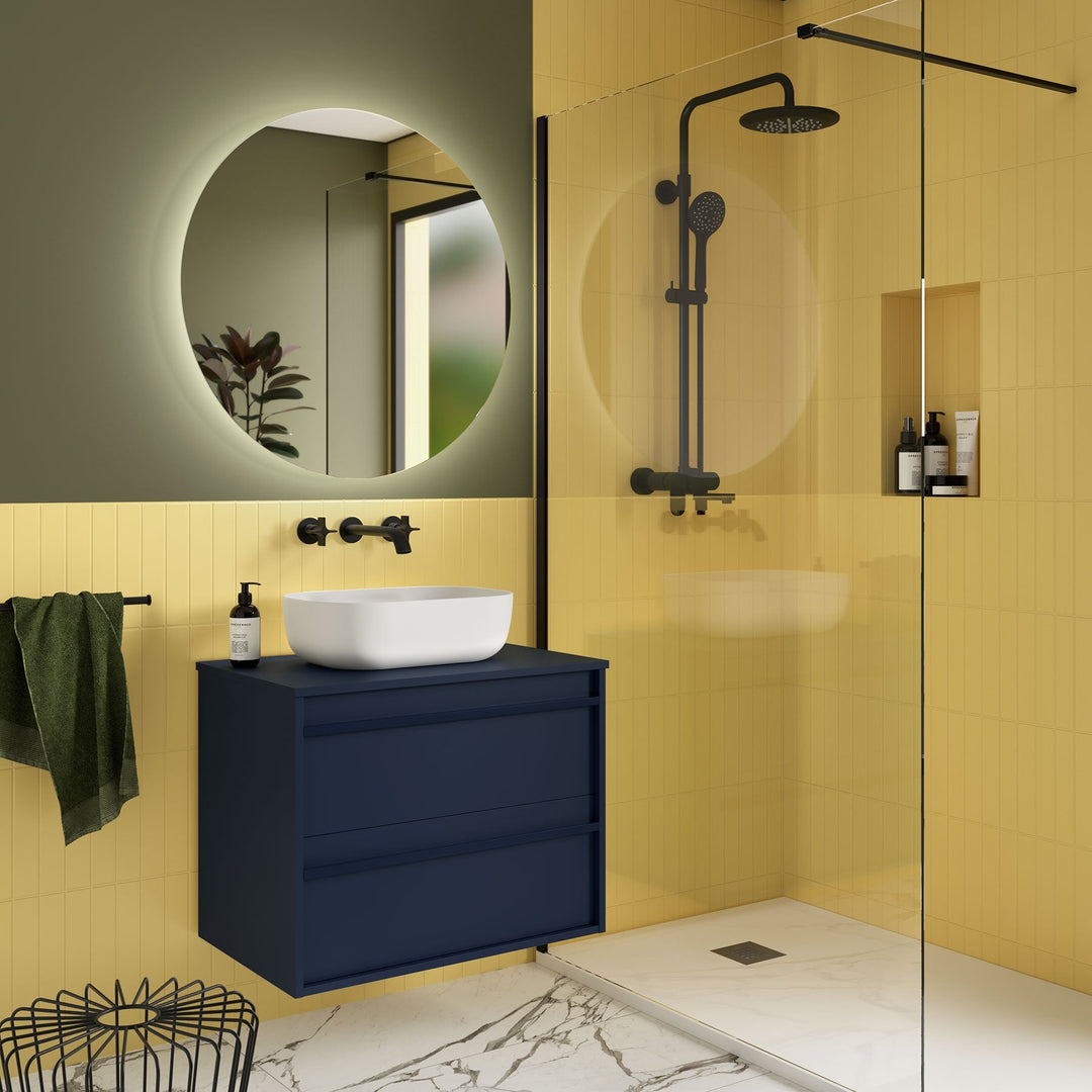 Salgar sge23ff2d4fe9922741c9a SALGAR IMAGES AND SHEETS/01 Product Images/Bathroom Furniture/104948 Attila Wall Hung Vanity Unit with Worktop - Blue Satin/01.jpg
