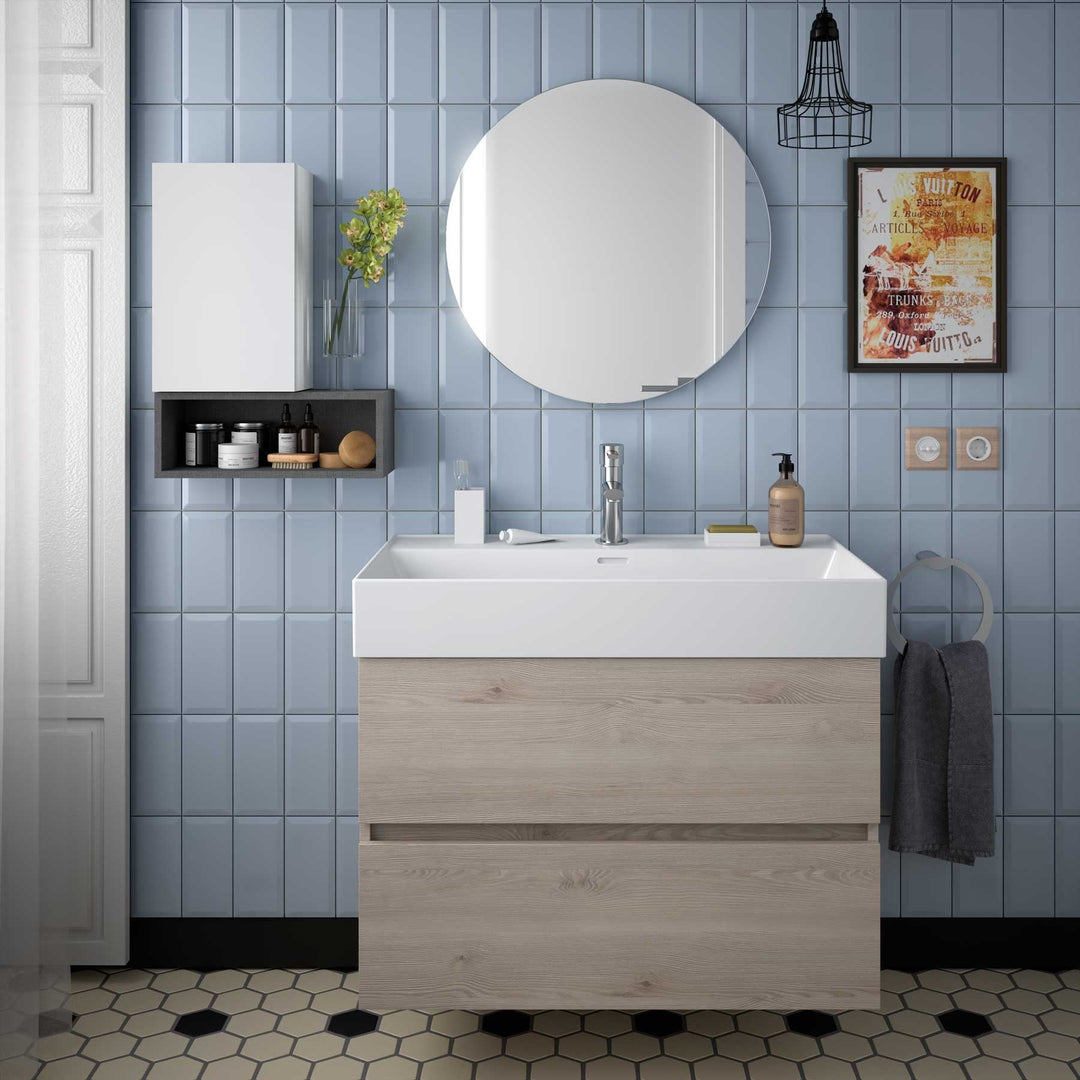 Salgar sge5ec92232cc38d2d2274 SALGAR IMAGES AND SHEETS/01 Product Images/Basins/23401 Veneto Gloss White Countertop Basin - Gloss White/03.jpg