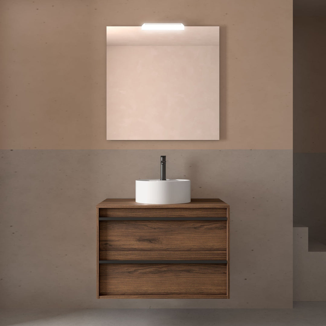 Salgar sge78426b587f47ada8eb3 SALGAR IMAGES AND SHEETS/01 Product Images/Bathroom Furniture/104961 Attila Wall Hung Vanity Unit with Worktop - Walnut Maya/01.jpg