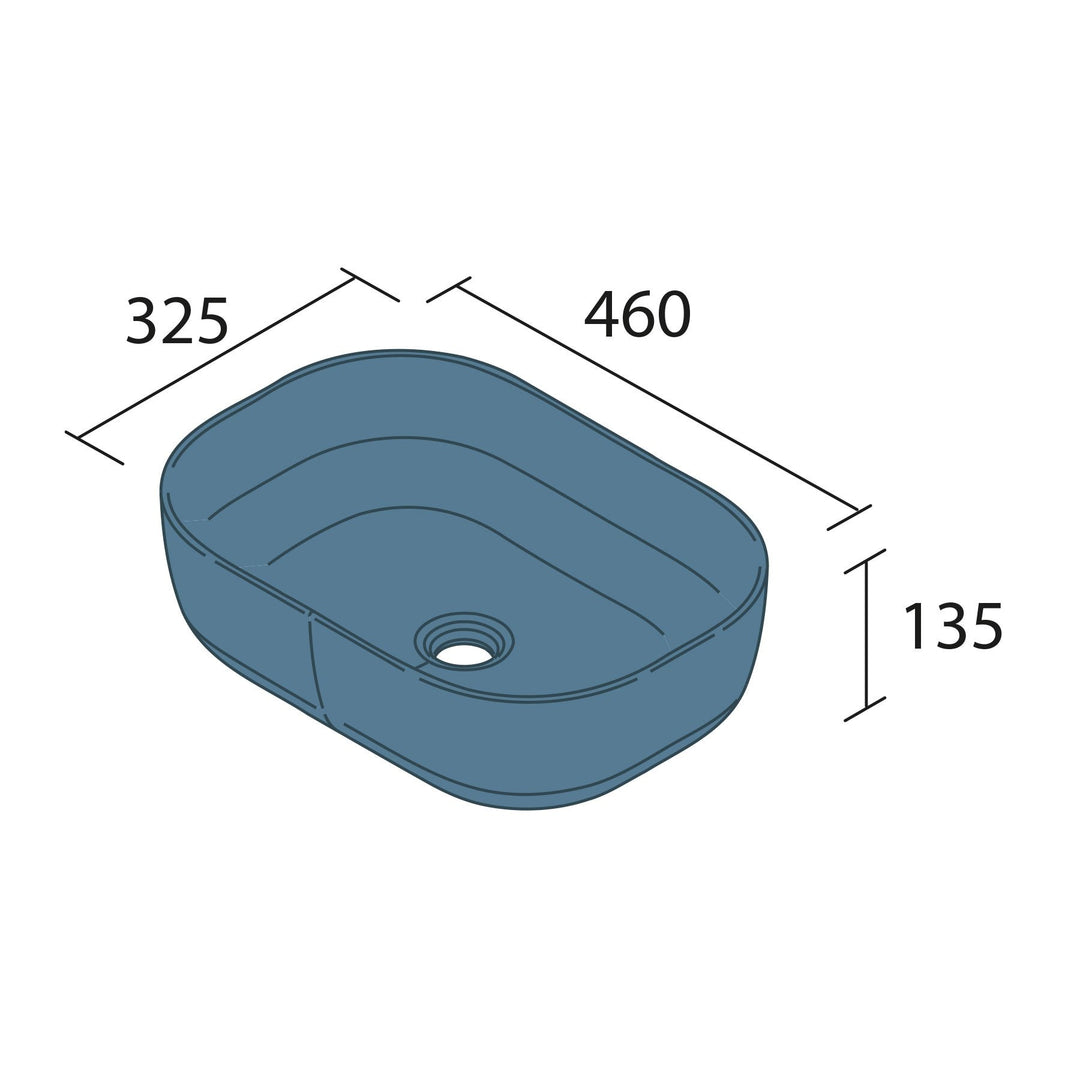 Salgar sge909aedc29de8626ae8c SALGAR IMAGES AND SHEETS/01 Product Images/Basins/102282 Carla Lay On Countertop Basin - Denim/02.jpg
