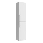 Load image into Gallery viewer, Salgar sgef28f7527a7147317420 SALGAR IMAGES AND SHEETS/01 Product Images/Bathroom Furniture/111810 Vima Wall Hung Vanity Unit with 2 Drawers &amp; Worktop - White Satin/03.jpg
