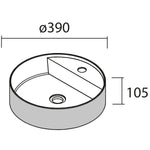 Load image into Gallery viewer, Salgar sgeffbc7957a57127202fe SALGAR IMAGES AND SHEETS/01 Product Images/Basins/97648 Bica Lay On Countertop Basin - Matt Black/02.jpg
