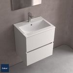 Load image into Gallery viewer, Salgar sgf05d11bf4b4f0da5eac0 SALGAR IMAGES AND SHEETS/01 Product Images/Basins/21564 Basin 40 Gloss White Countertop Basin - Gloss White/01.jpg
