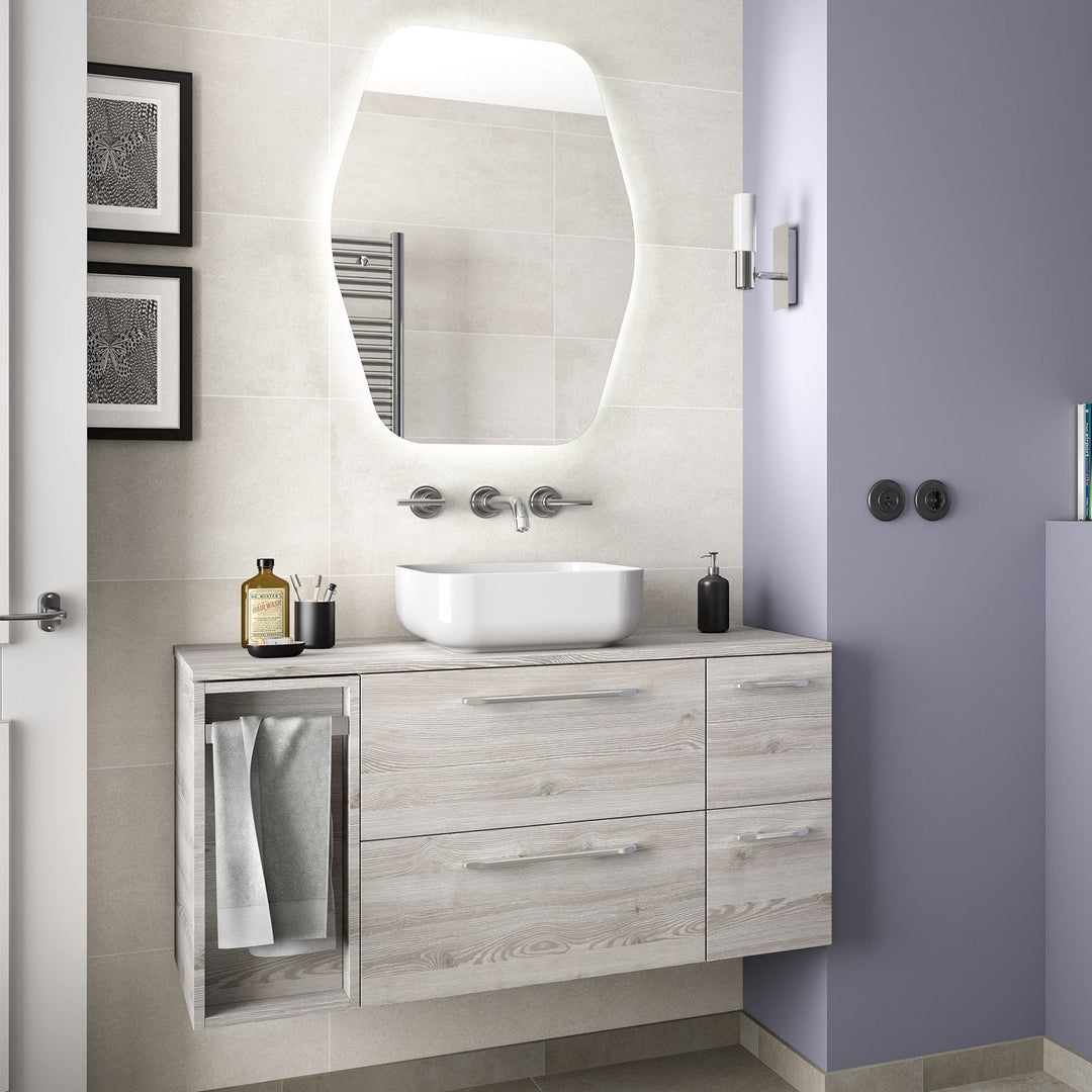 Salgar sgf1749c0be51b6ccbe414 SALGAR IMAGES AND SHEETS/01 Product Images/Mirrors/26775 Organic LED Bathroom Mirror/02.jpg