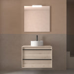 Load image into Gallery viewer, Salgar sgf5b2752e75e1a3fccdc1 SALGAR IMAGES AND SHEETS/01 Product Images/Bathroom Furniture/104959 Attila Wall Hung Vanity Unit with Worktop - Natural/01.jpg
