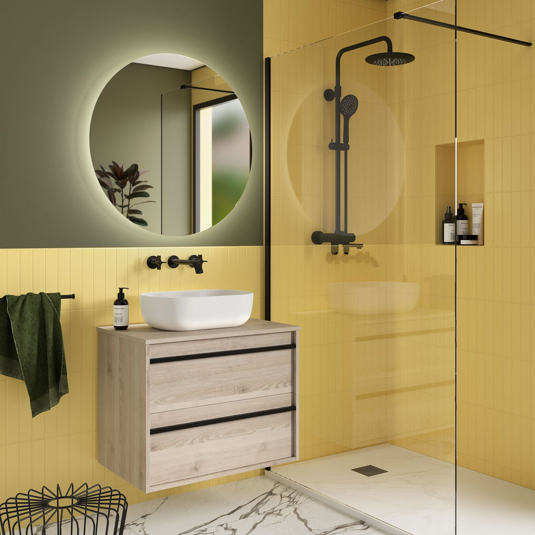 Salgar sgf7313f5c59484598daca SALGAR IMAGES AND SHEETS/01 Product Images/Bathroom Furniture/104951 Attila Wall Hung Vanity Unit with Worktop - Natural/01.jpg