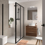 Load image into Gallery viewer, Salgar sgfe6fbb644b386b84dec2 SALGAR IMAGES AND SHEETS/01 Product Images/Bathroom Furniture/118069 Silane Wall Hung Vanity Unit with 2 Drawers &amp; Worktop - Walnut Maya/01.jpg
